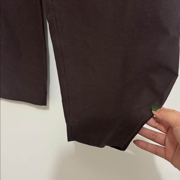 LULULEMON Like New Citysleek mid-rise barrel leg pants light utilitech espresso - Picture 5 of 10